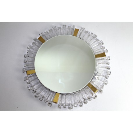 Lichtspiegel von Stölzle Kristallglas Rahmen, 1960