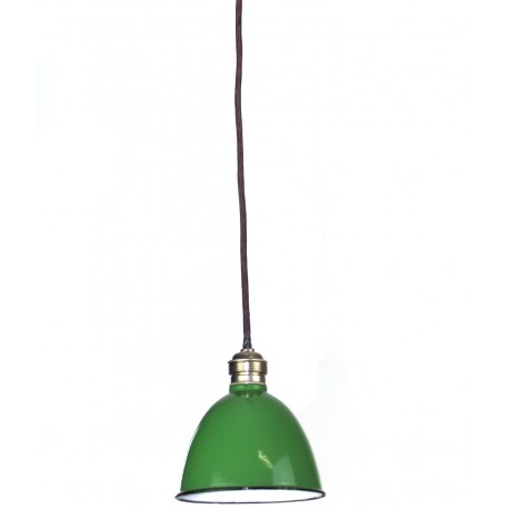 Emaillampe im Bauhaus Stil, 1930er