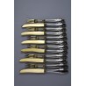Obtbesteck aus 800 Silber, um 1900