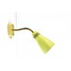 Schwanenhals Wandlampe von Nikoll, 1950er