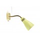 Schwanenhals Wandlampe von Nikoll, 1950er