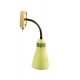 Schwanenhals Wandlampe von Nikoll, 1950er