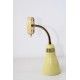 Schwanenhals Wandlampe von Nikoll, 1950er