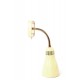 Schwanenhals Wandlampe von Nikoll, 1950er