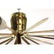 Sputnik Deckenleuchte "Stella" von Nikoll, 1950er