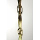 Art Deco Glaspende mit Spritzdekor, 1920er