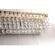 Kristall Wandlampe, 3 x E14, 1950er
