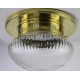 Jugendstil Deckenlampe,  3 flammig E27