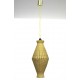 Kalmar Kiwi Deckenlampe Doppelschirm, 1950er
