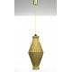 Kalmar Kiwi Deckenlampe Doppelschirm, 1950er