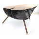 Auböck Baumtisch tree trunk table 1950ies