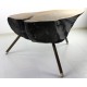 Auböck Baumtisch tree trunk table 1950ies