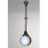 Bauhaus Kugelpende versilbert